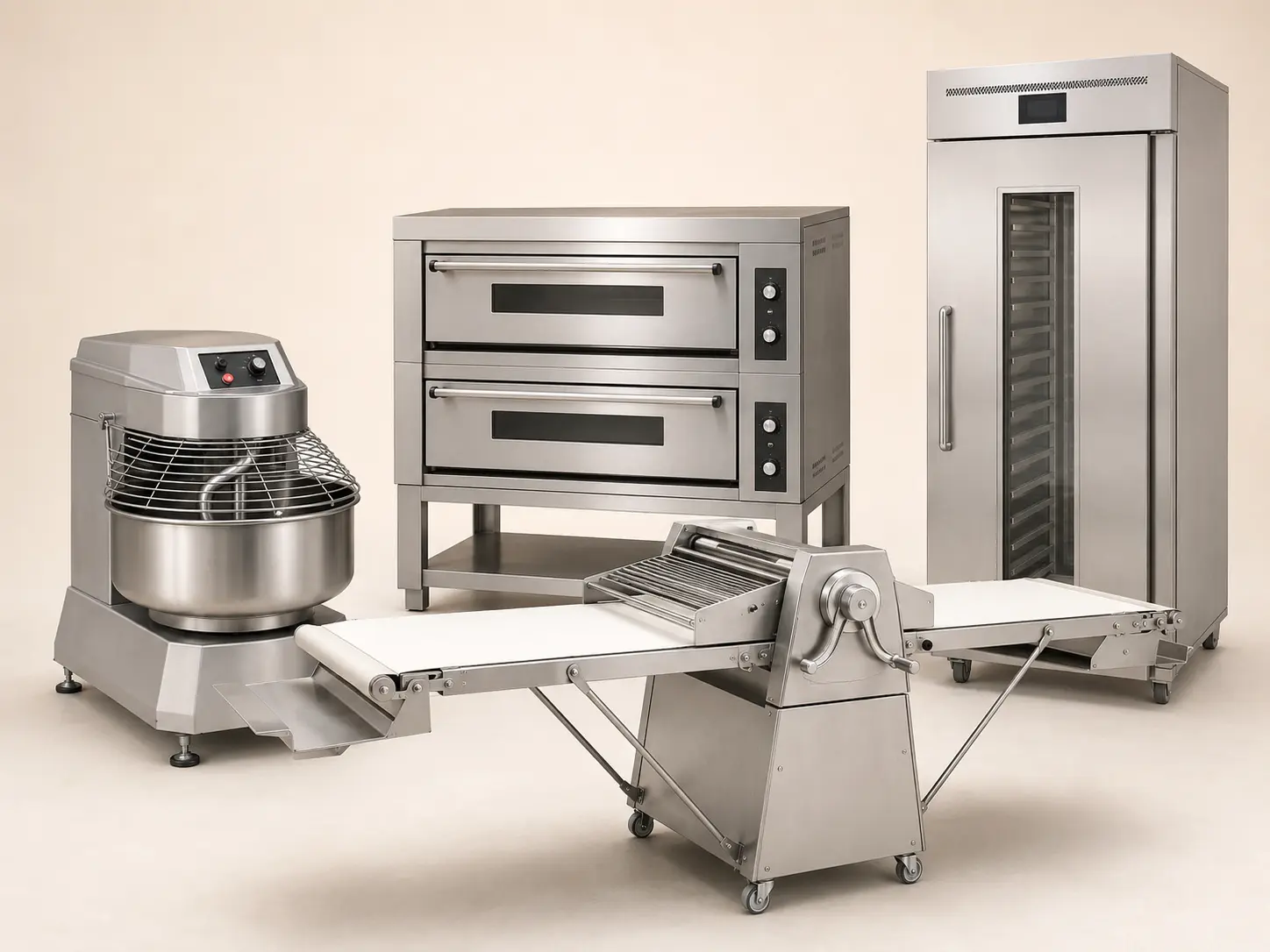 Existing approved bakery equipment category visual