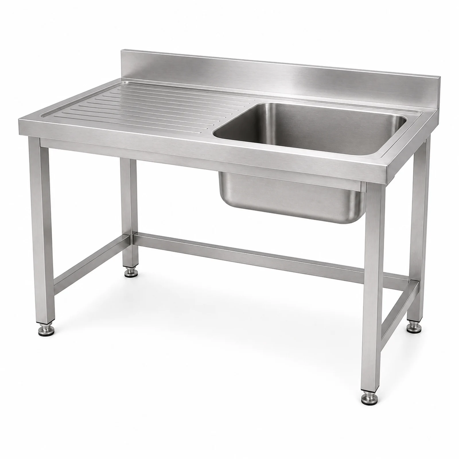 Stainless Steel Sink Unit 45-degree product view